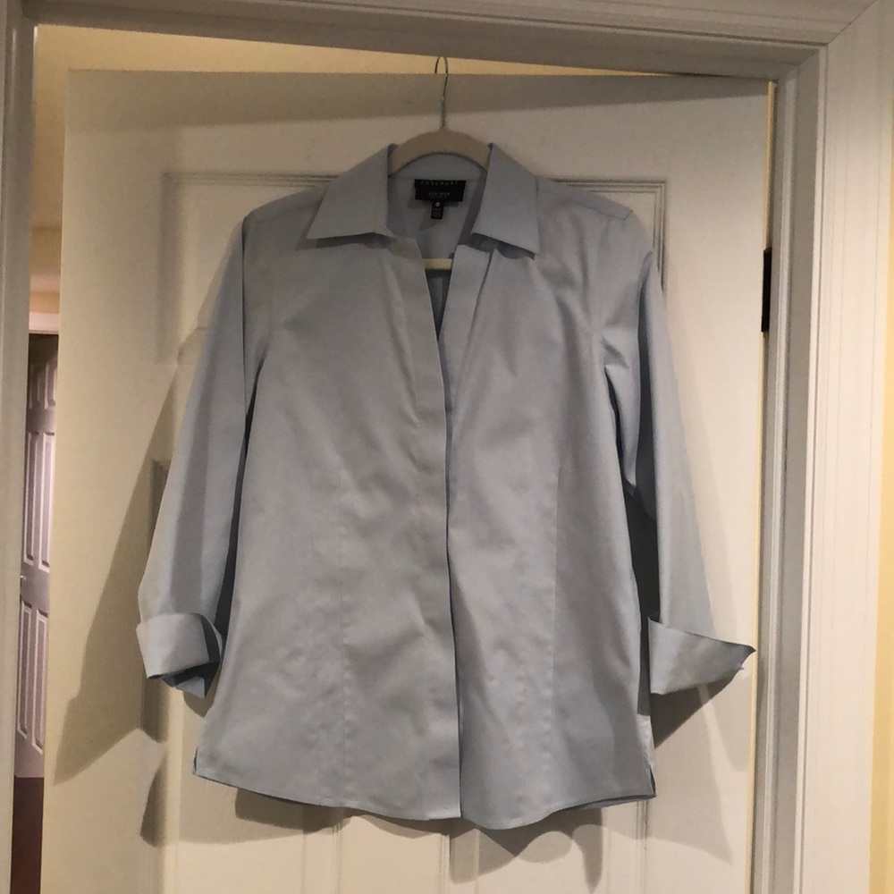 Foxcroft no iron fitted shirt